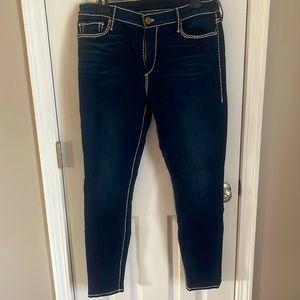 True Religion Womens Skinny Jeans                             Size:32 waist